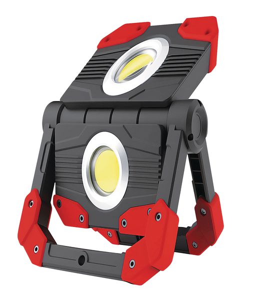 Projecteur LED Rechargeable,2 pièces 30W 2000LM Projecteur de Chantier