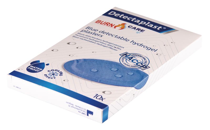 Pansement Hydrogel Master Chef Bleu Pour Brûlures - Lot De 5 Petite Taille - Neuf