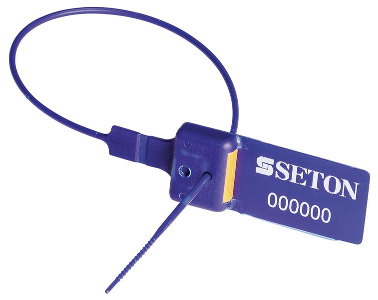 Sigilli Di Sicurezza Stoffel - Confezione Da 100 Pezzi, Rosso, Per Scatole, Valigie E Estintori - Foto 2