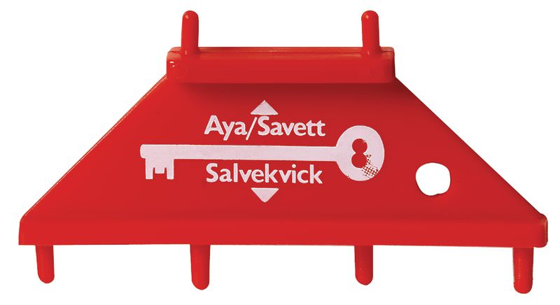 Clé de sécurité pour tableau de premiers secours