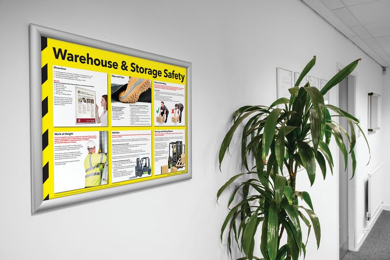 Warehouse & Storage Safety Poster | Seton
