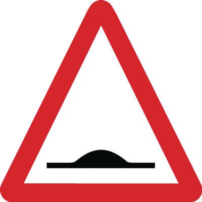Road Humps Ahead Symbol Road & Car Park Traffic Signs | Seton