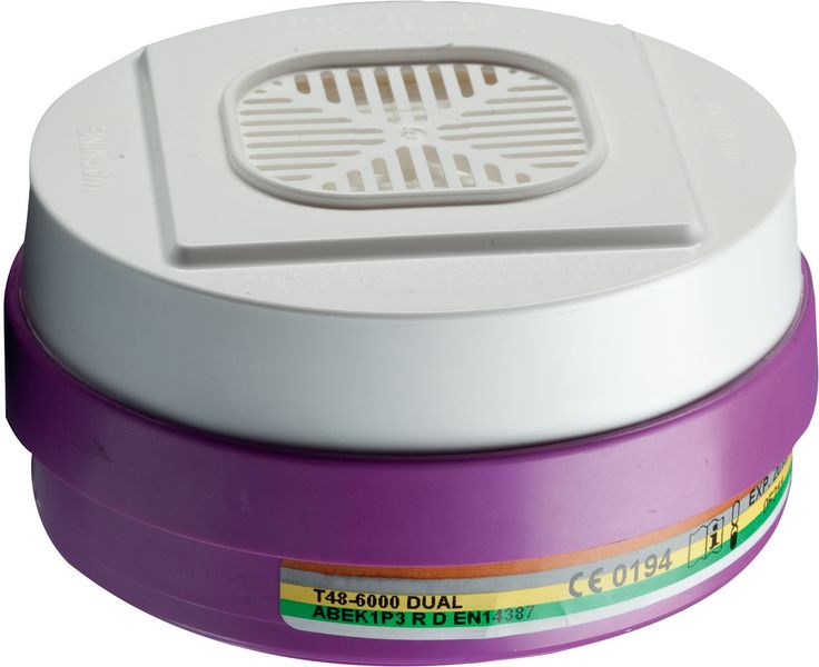 Lot de 2 filtres pour masques respiratoires