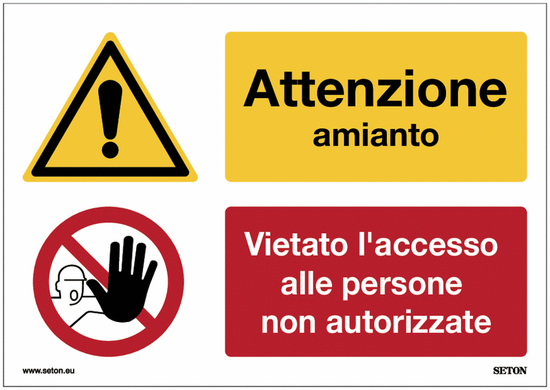 Segnalatori | 1808K - Cartello vietato accesso personale non autorizzato
