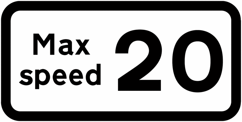 福袋安いいね半額ストア Zero-Fuss Fast, - 20 Speed Max - Signs Traffic Delivery Seton | Signs