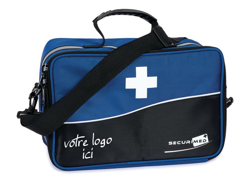 Trousse de secours Module personnalisable - 5 pochettes remplies