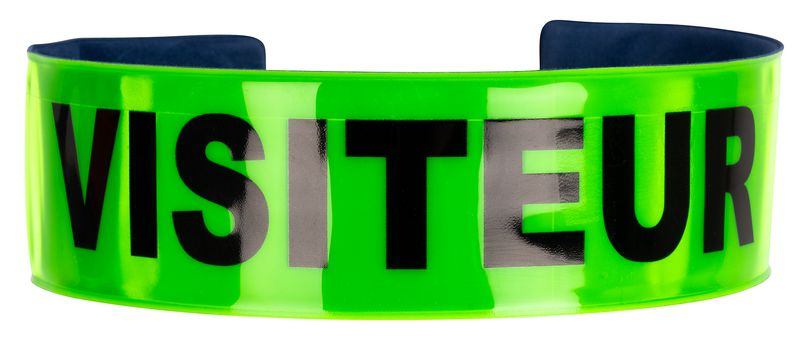 Brassards de sécurité auto-enroulants - Visiteur