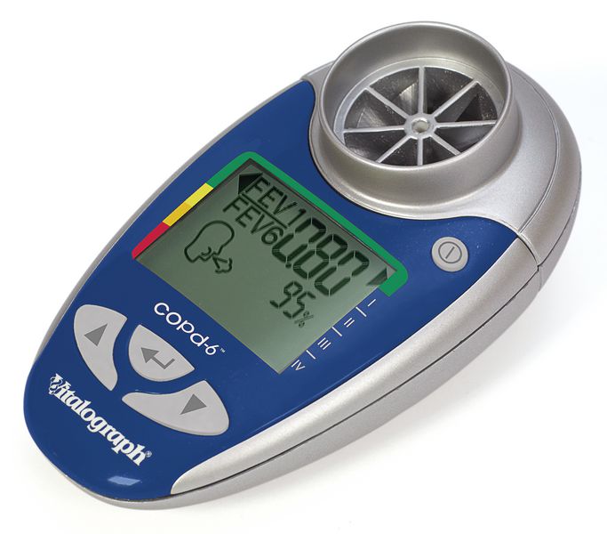 Spiromètre électronique de poche COPD-6