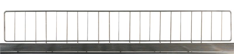 Stainless Steel Shelving - Front/Back Ledges | Seton