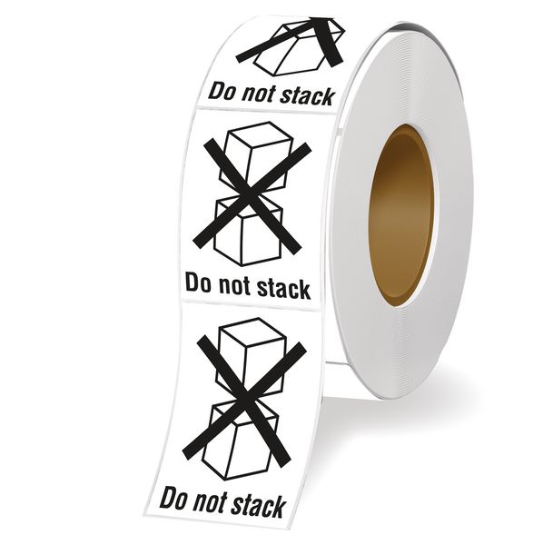 Do Not Stack - Packaging label | Seton