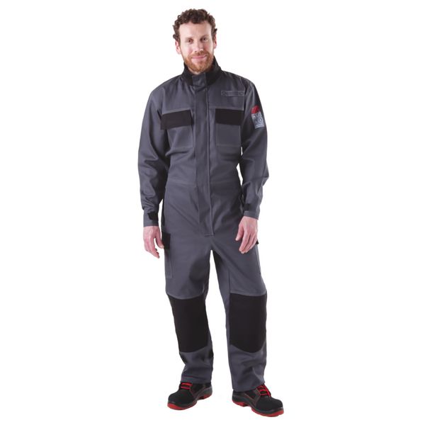 Combinaison De Travail Homme Blanc - 65% Polyester/35% Coton, Résistante, Poches Pratiques