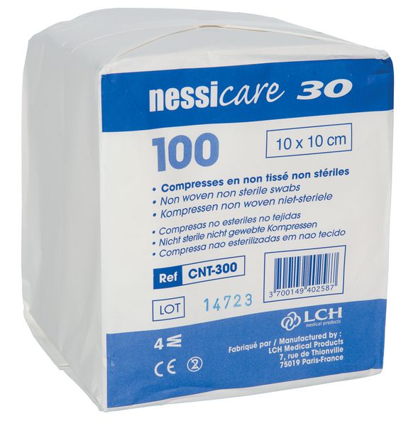 Compresse+en+non-tisse+non+sterile