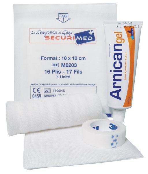 Kit de secours contre-coups