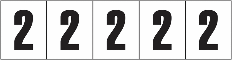 Lot De 25 Stickers Chiffres Et Lettres 3M Réfléchissants Grade Pro