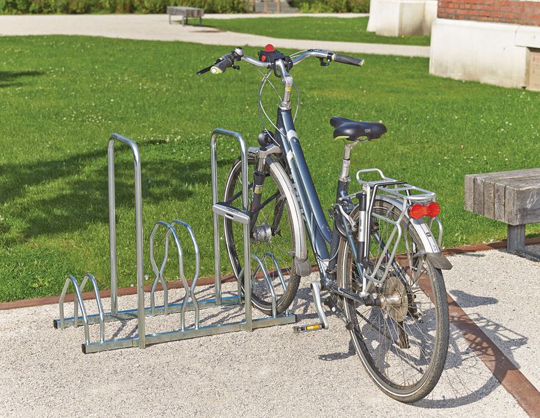 Rack pour 6 vélos en acier Rack pour 6 vélos en acier. Rack 6 vélos