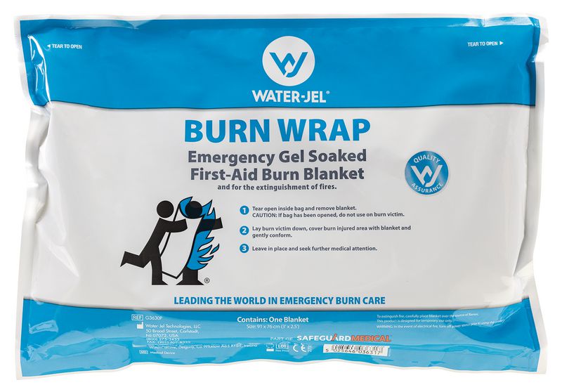 Couverture Water Jel® pour brûlure thermique