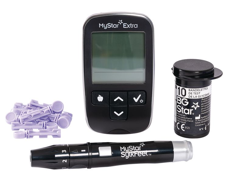 Glucomètre MyStar Extra® hémoglobine glyquée