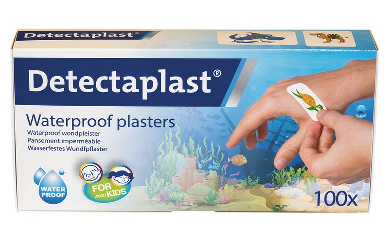 Assortiment de pansements enfants avec motifs animaux