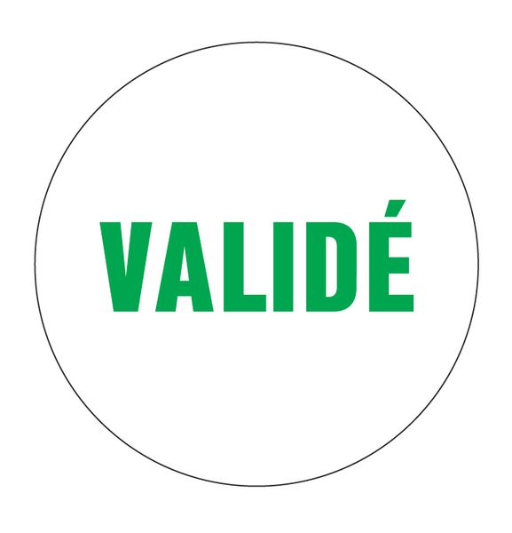 Pictogramme magnétique symbole Validé | Signals