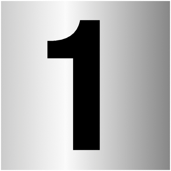 Lot De 100 Plaques D'Identification En Plastique Numérotées 1-100 - Étiquettes Gravées Pour Clés (Noir)