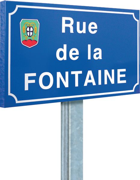 Plaquette Fine Pour Porte Nom De Boite Aux Lettres