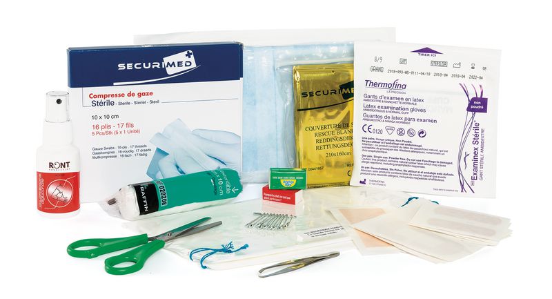 Recharge pour trousse de secours Taxi conforme 2018