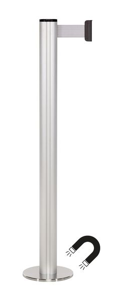 Poteaux à sangle à embase magnétique