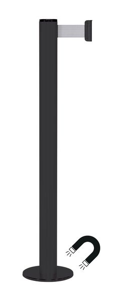 Poteaux à sangle à embase magnétique