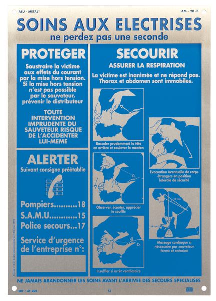 Panneaux danger électrique - Pictogramme électrocution | Seton