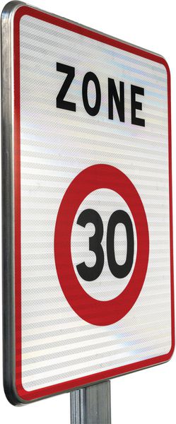 Panneaux De Zone De Travaux Routiers