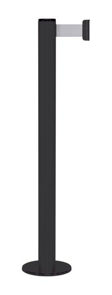 Poteau récepteur à embase magnétique