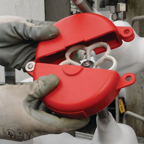 Safety Lockout Tagout Brady Gate Valve Lockout Device - 3.1 Inch ...