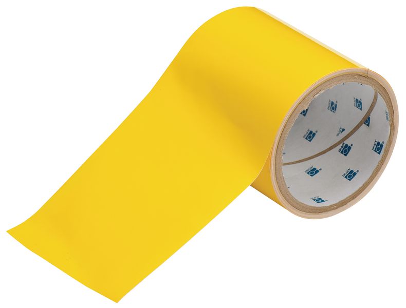 Brady ToughStripe Floor Marking Tape - 2 Inch X 100 Foot Yellow & Black Industrial Tape