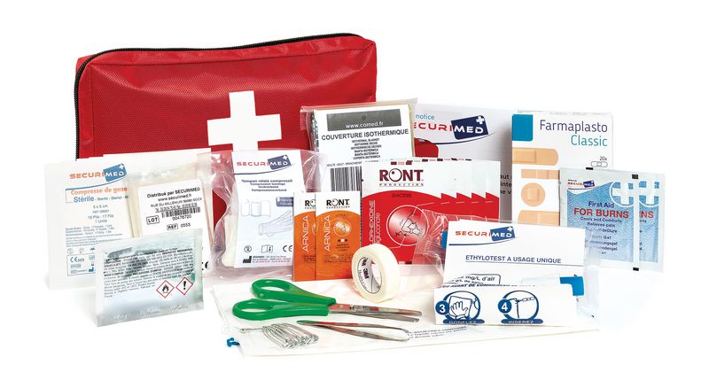 Trousse de secours véhicule souple