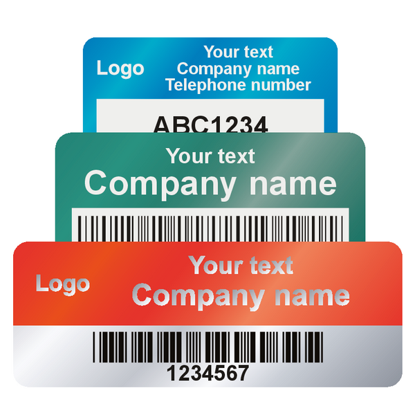 DuraGuard® Metalised Polyester Best Selling Asset Tags