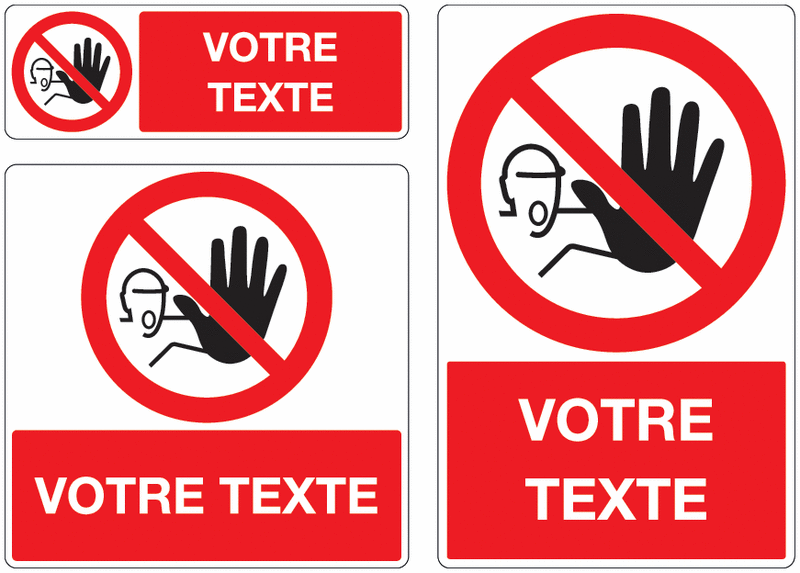 Panneaux Interdiction Et Pictogramme Interdit S curit Signals