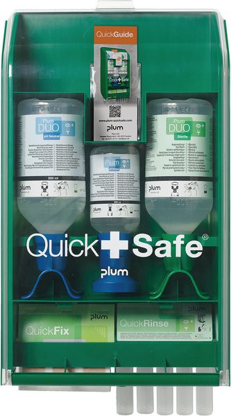 Station De Lavage Des Yeux The Safety Director - 16 Gallons, Vert, Support Mural