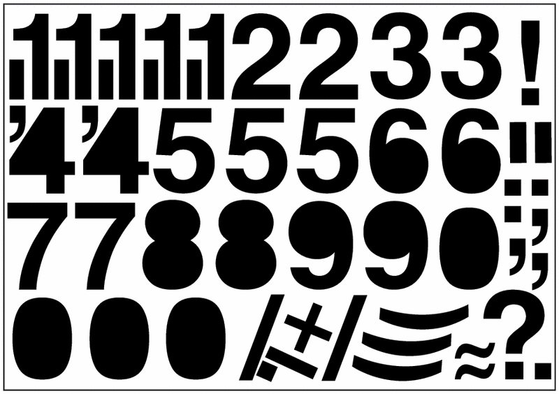 Graphic Products - Lettere Adesive Rosse 6 Cm - 94 Pezzi In Vinile Permanente Per Arti E Mestieri - 2