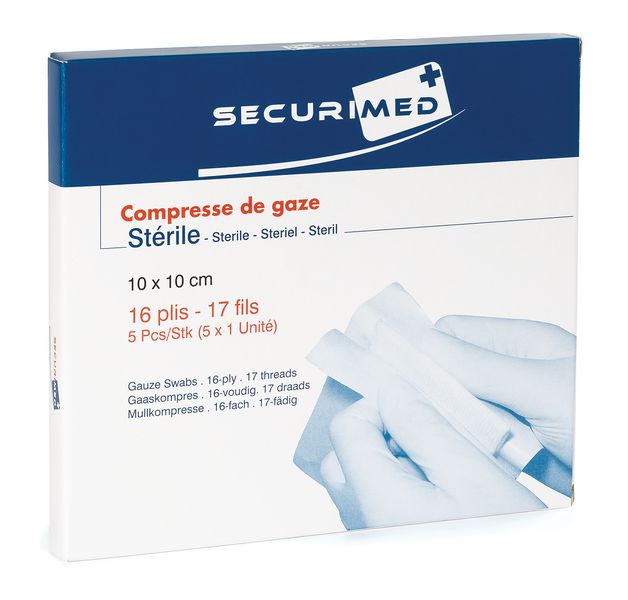 Compresse+de+gaze+sterile+Securimed