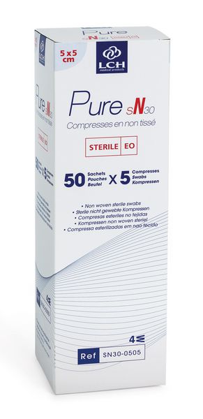 Compresse+en+non-tisse+sterile