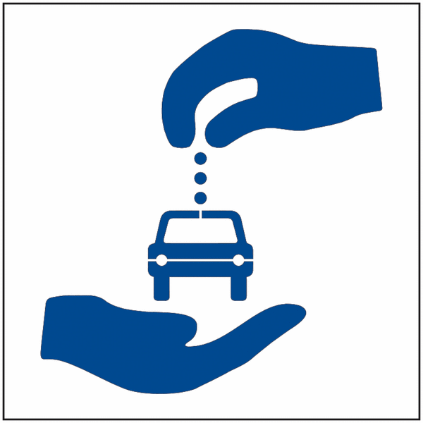 Auto Shell Picto Pochoir picto auto partage | Signals