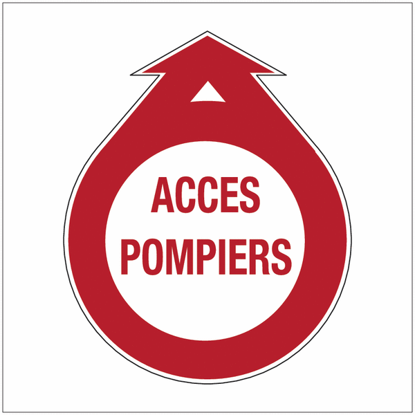 Pictogramme Incendie Panneau De Signalisation Incendie Seton