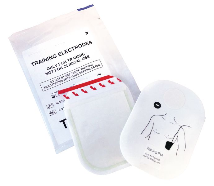 Electrodes pour défibrillateurs de formation FRED Schiller