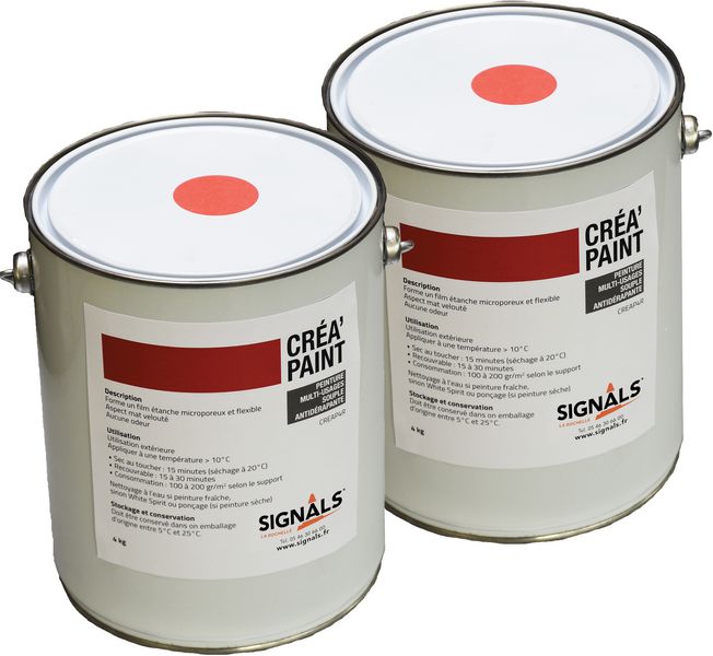 Peinture de sol antidérapante - lot de 2 seaux