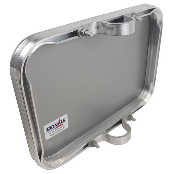 AUA SIGNALETIQUE - Plaque Aluminium Brossé 1er Etage - 130x130 mm argent 7311-F_0