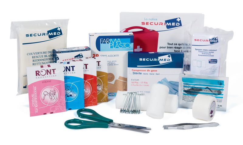 Recharge pour trousse de secours BTP