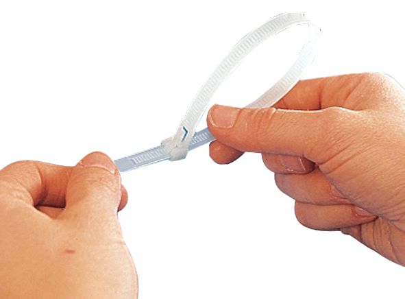 Nastro A Strappo StarTech 15,2 M Per Fascette Cavi - Riutilizzabile, Tagliabile Su Misura, Nero - Foto 4