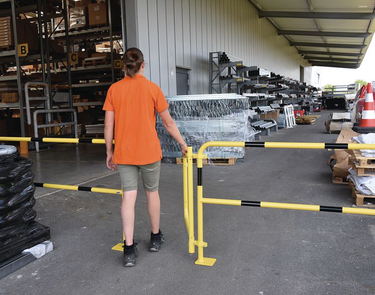 Portillon pour barrière de protection Signals