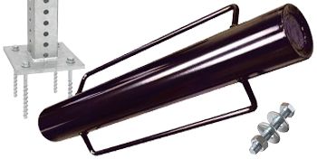 Sign Posts, Parking Stanchions & Mounting Hardware | Emedco