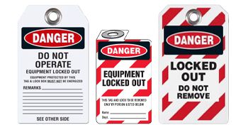 Lockout & Electrical Tags | OSHA Compliant LOTO Tags | Emedco